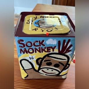 Sock Monkey Jack in the Box